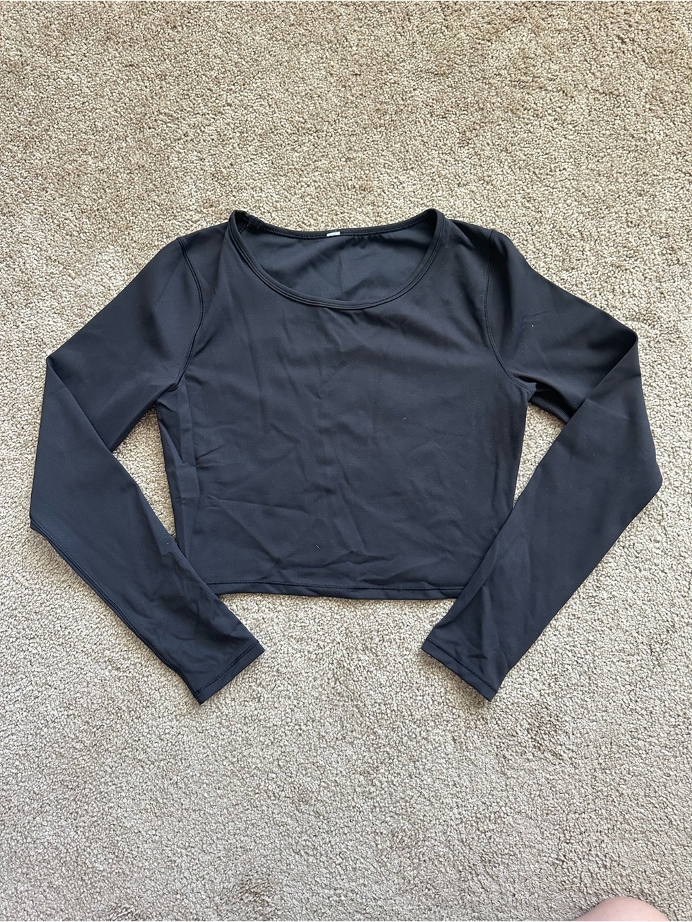 lululemon athletica Wunder Train Cropped Long Sleeve Shirt